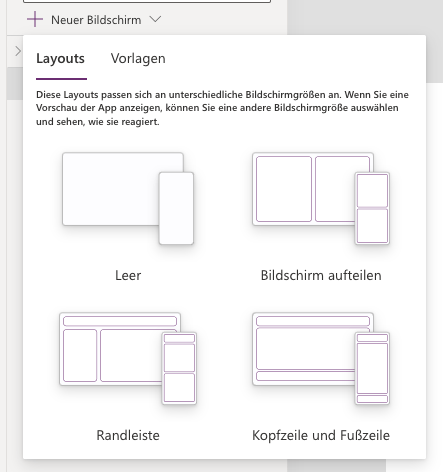 modern powerapps layout templates